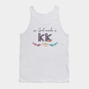 So God Made A Kk Happy Mother's Day Tank Top